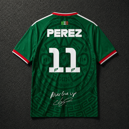 Camiseta Checo Pérez x México