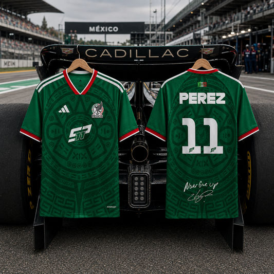 Camiseta Checo Pérez x México