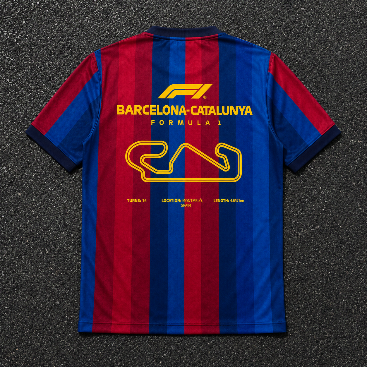 Camiseta F1 Barcelona x Barça