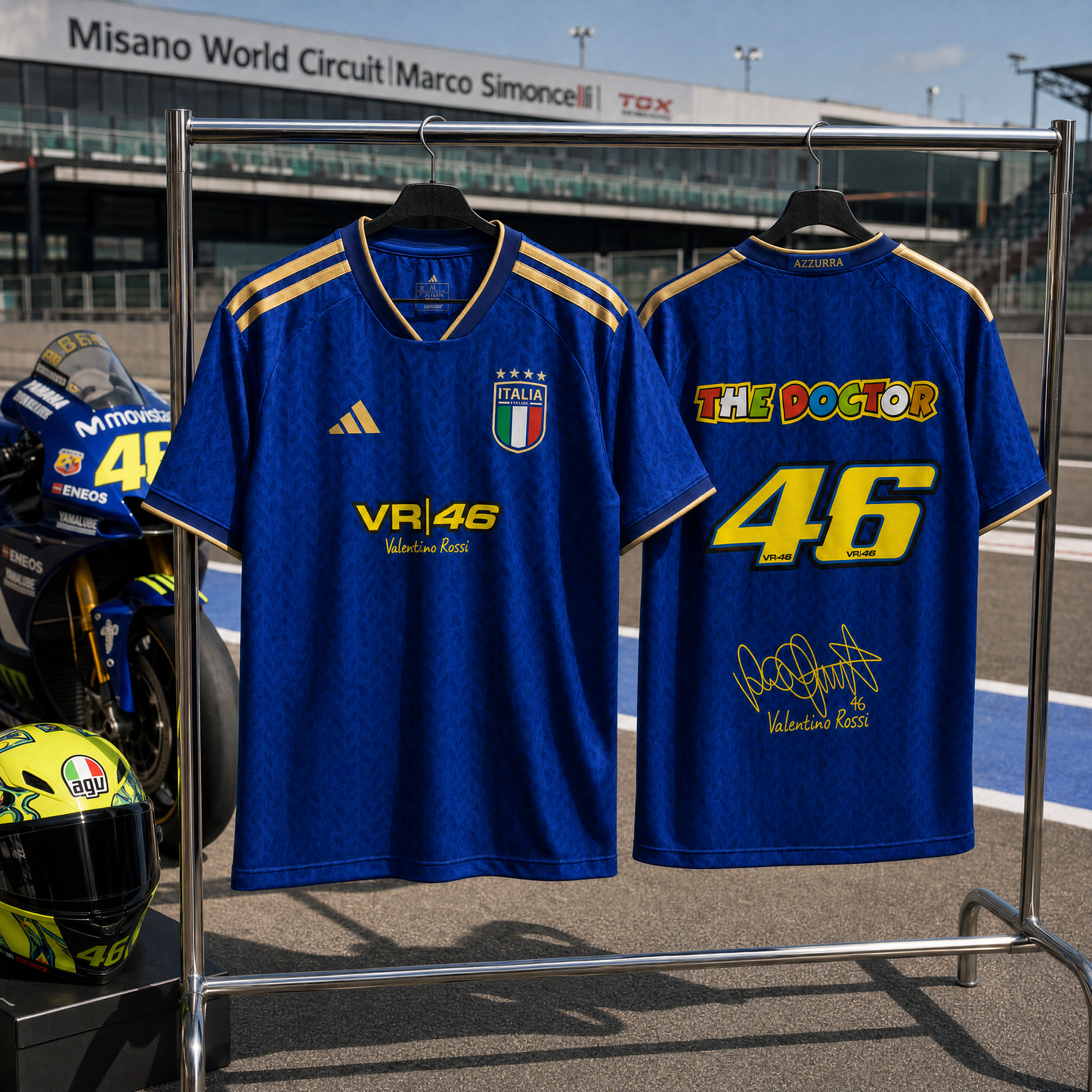 Camiseta Valentino Rossi x Italia