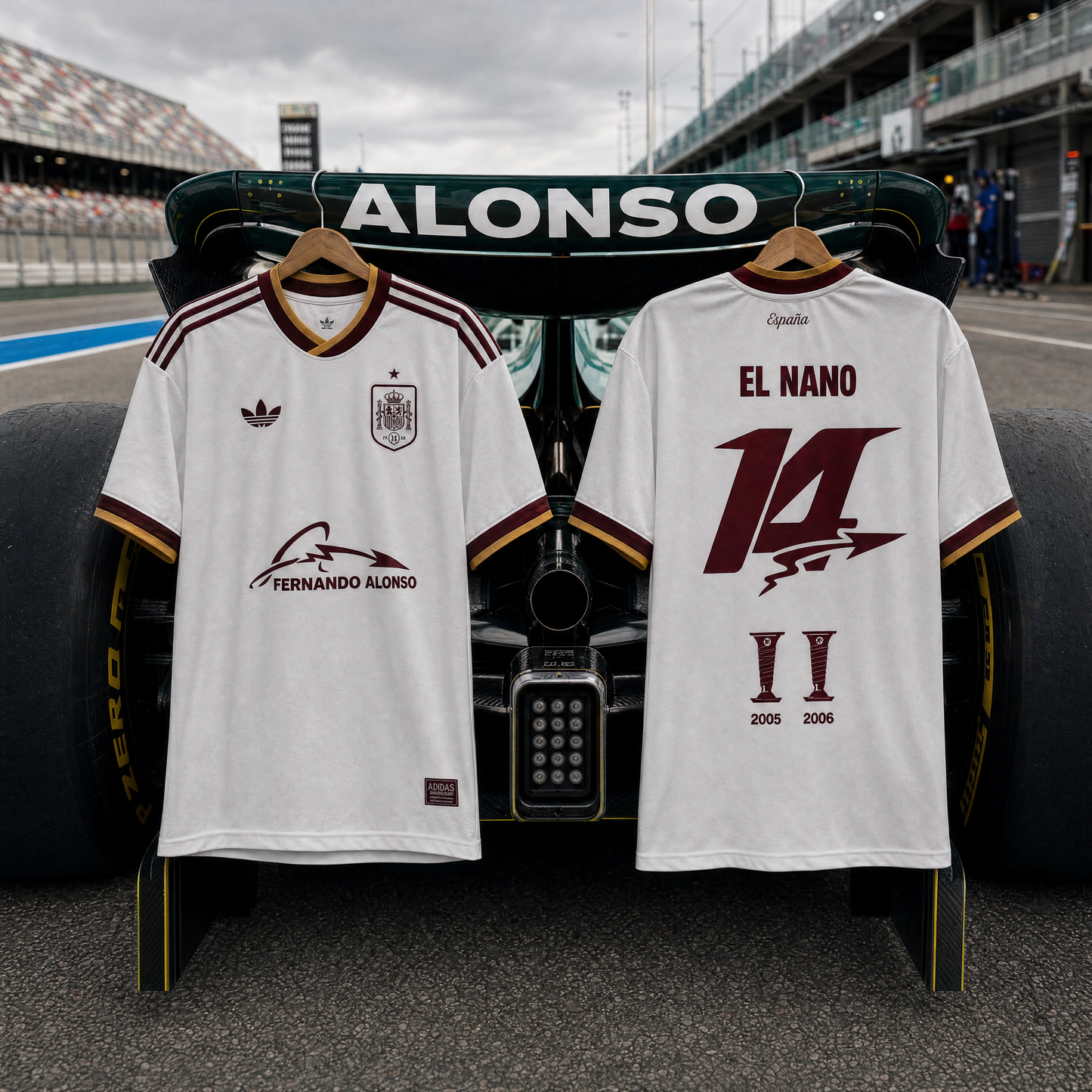 Camiseta Fernando Alonso x España