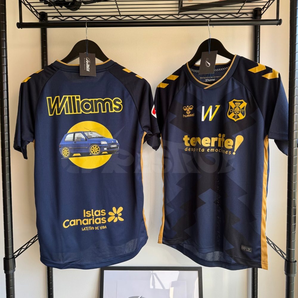 Camiseta Tenerife x Clio Williams