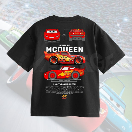Camiseta Rayo McQueen 240gsm