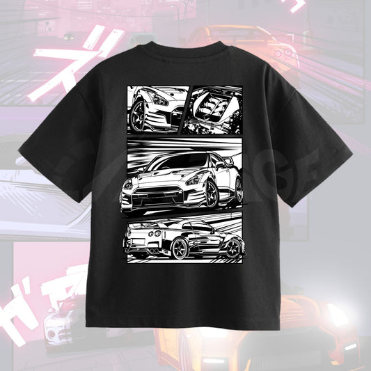 Camiseta GTR Cómic 240gsm